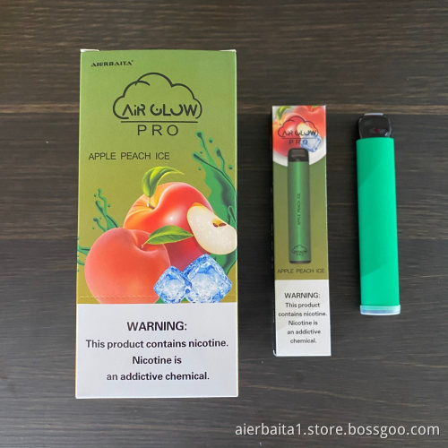 1600 Puffs 6.5ml LED Disposable Electronic Cigarettes Kits